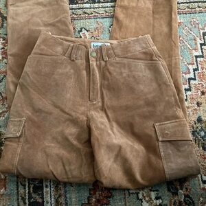 Bagatelle Tan Suede Pants